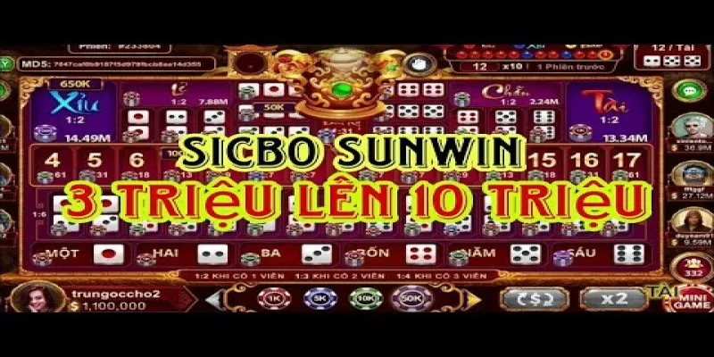 Các phần mềm hỗ trợ chơi bài Sicbo Sunwin trực tuyến